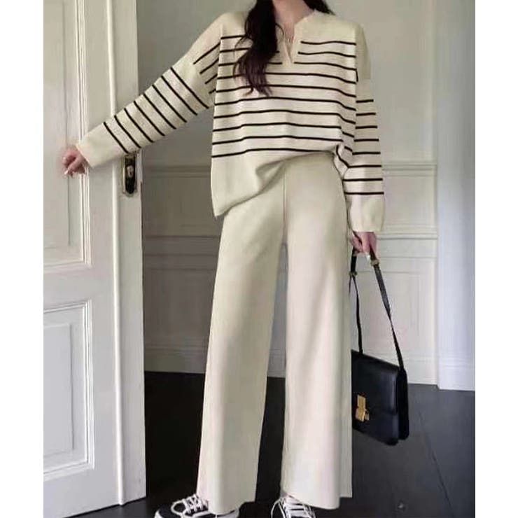 ニットセットアップ トップスパンツセット | SUNSHINE CLOSET | 詳細画像8 