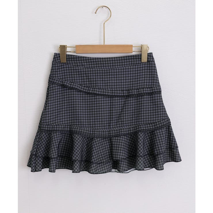 ハイウエストフリルスカート 大人可愛いフレアスカートインナーパンツ付き Y2K着… | SUNSHINE CLOSET | 詳細画像18 