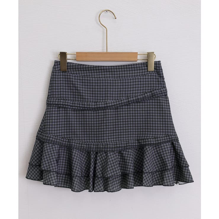 ハイウエストフリルスカート 大人可愛いフレアスカートインナーパンツ付き Y2K着… | SUNSHINE CLOSET | 詳細画像19 