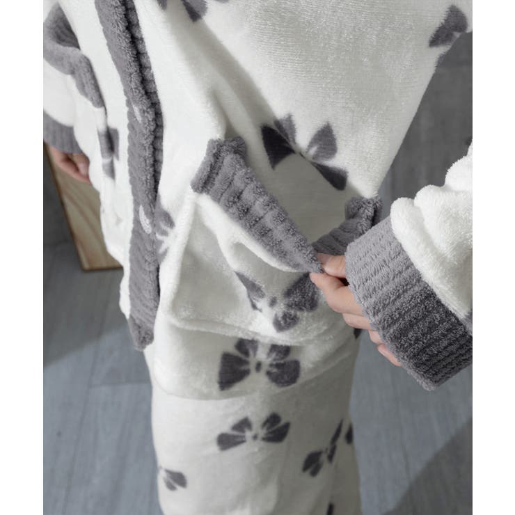 リボン柄 フリースルームウエア上下セット | SUNSHINE CLOSET | 詳細画像23 