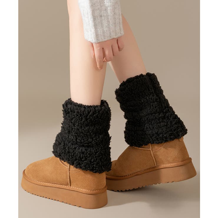 ボアレッグウォーマーもこもこレッグカバー | SUNSHINE CLOSET | 詳細画像10 