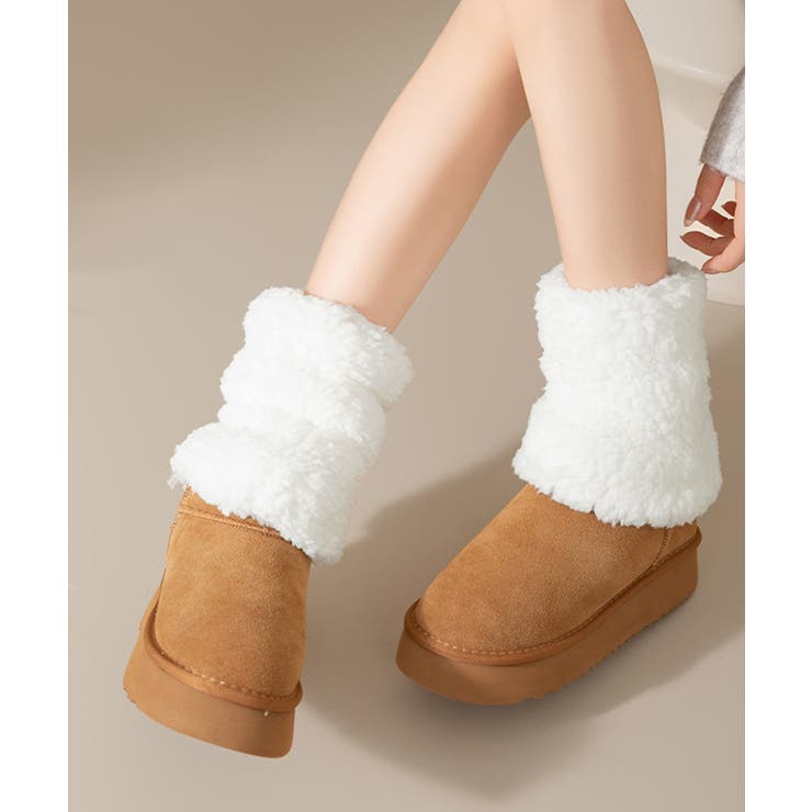 ボアレッグウォーマーもこもこレッグカバー | SUNSHINE CLOSET | 詳細画像12 