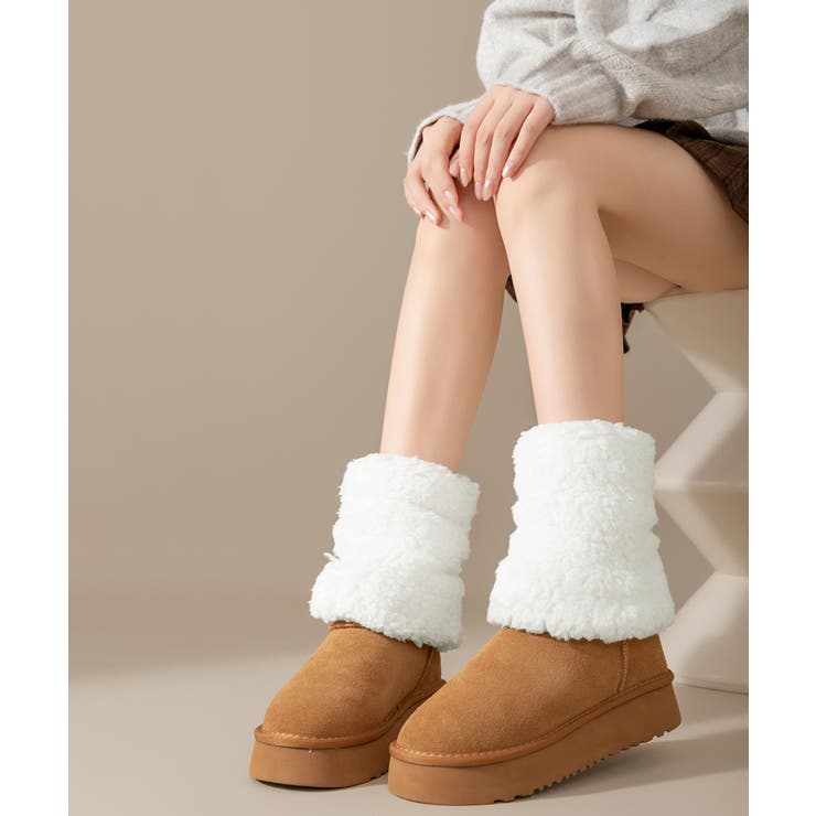 ボアレッグウォーマーもこもこレッグカバー | SUNSHINE CLOSET | 詳細画像13 