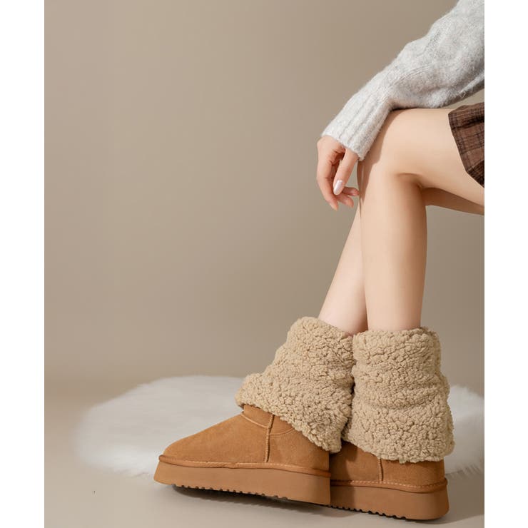 ボアレッグウォーマーもこもこレッグカバー | SUNSHINE CLOSET | 詳細画像15 