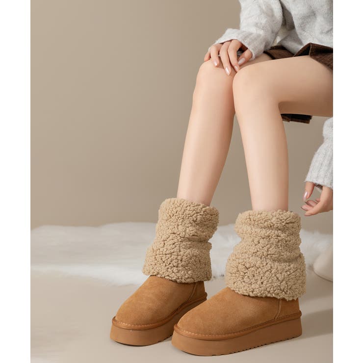 ボアレッグウォーマーもこもこレッグカバー | SUNSHINE CLOSET | 詳細画像16 