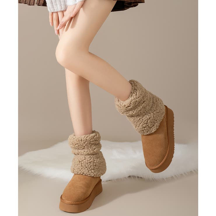 ボアレッグウォーマーもこもこレッグカバー | SUNSHINE CLOSET | 詳細画像18 