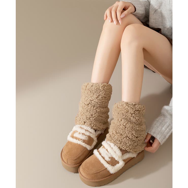 ボアレッグウォーマーもこもこレッグカバー | SUNSHINE CLOSET | 詳細画像5 