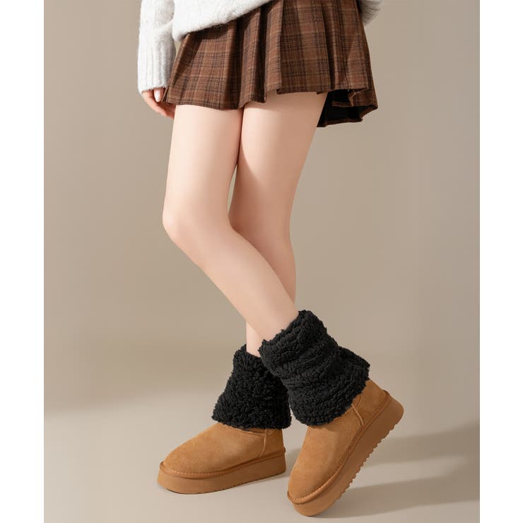 ボアレッグウォーマーもこもこレッグカバー | SUNSHINE CLOSET | 詳細画像6 