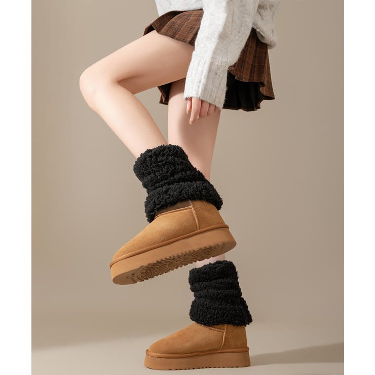 ボアレッグウォーマーもこもこレッグカバー | SUNSHINE CLOSET | 詳細画像7 