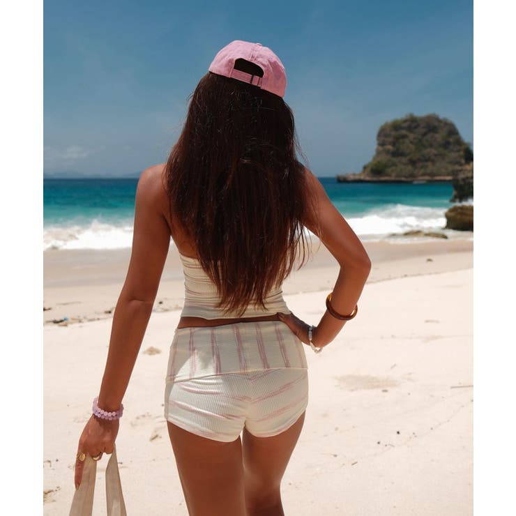 タンキニ風水着レディース ホルターネックビキニトップス ハイウエストショートパン… | SUNSHINE CLOSET | 詳細画像23 