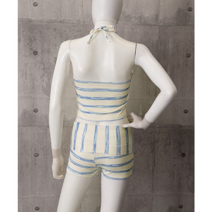 タンキニ風水着レディース ホルターネックビキニトップス ハイウエストショートパン… | SUNSHINE CLOSET | 詳細画像25 