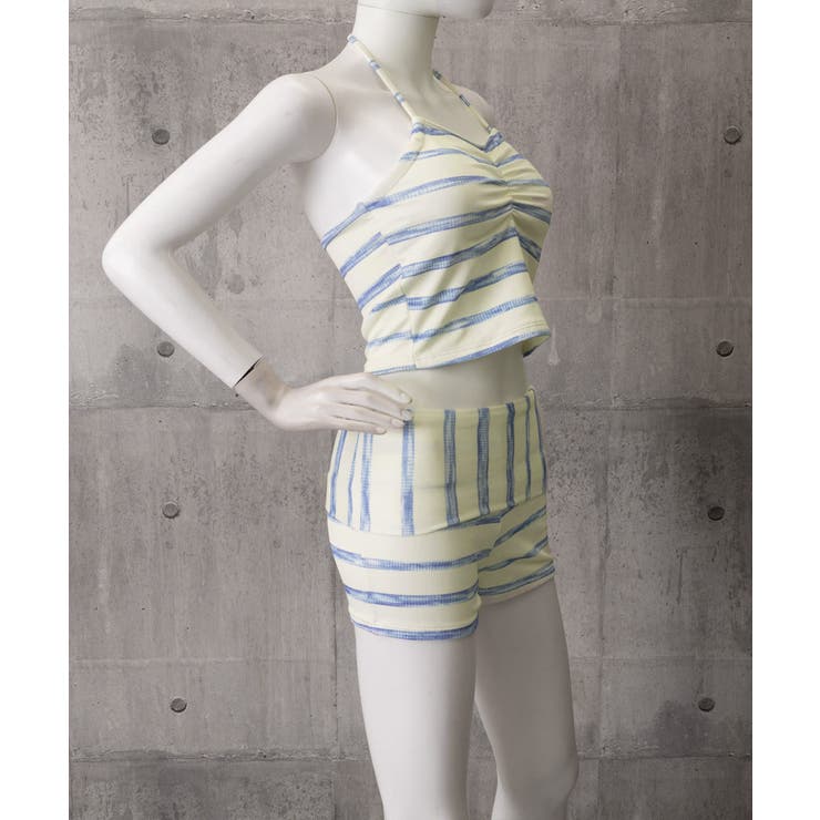 タンキニ風水着レディース ホルターネックビキニトップス ハイウエストショートパン… | SUNSHINE CLOSET | 詳細画像26 