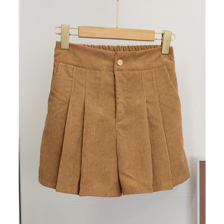 コーデュロイショートパンツ ハイウエスト | SUNSHINE CLOSET | 詳細画像15 