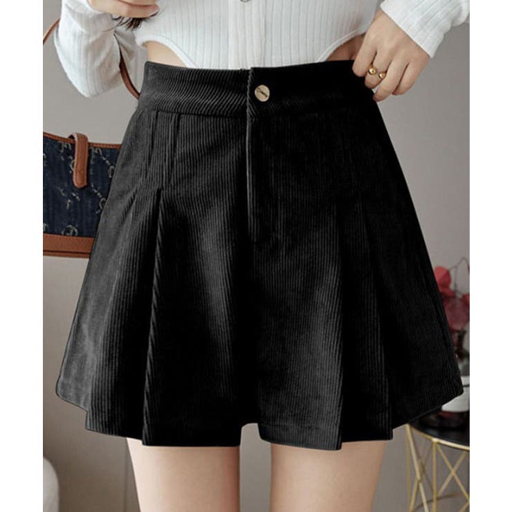 コーデュロイショートパンツ ハイウエスト | SUNSHINE CLOSET | 詳細画像6 