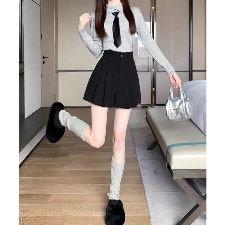 コーデュロイショートパンツ ハイウエスト | SUNSHINE CLOSET | 詳細画像8 