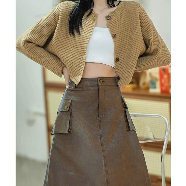 ドルマンニットトップス ショート丈ニット | SUNSHINE CLOSET | 詳細画像10 