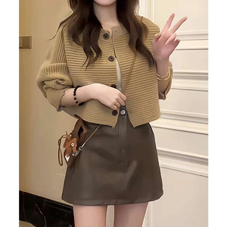 ドルマンニットトップス ショート丈ニット | SUNSHINE CLOSET | 詳細画像11 