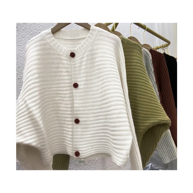 ドルマンニットトップス ショート丈ニット | SUNSHINE CLOSET | 詳細画像17 