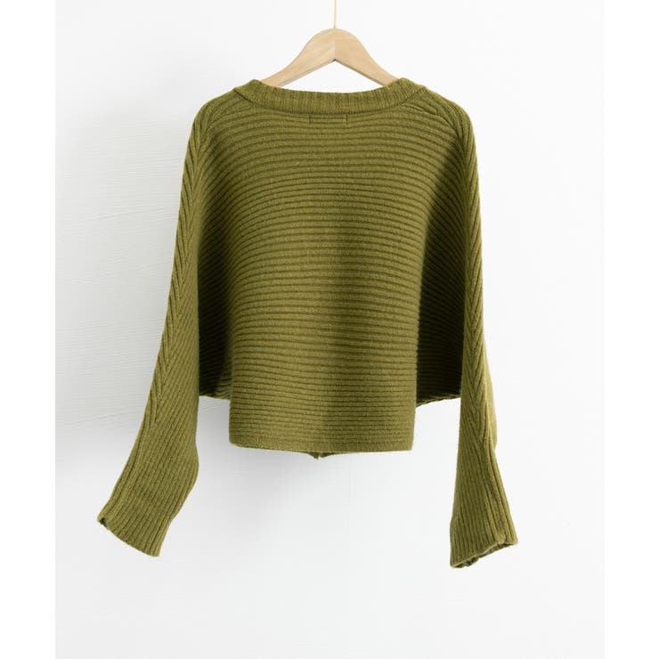 ドルマンニットトップス ショート丈ニット | SUNSHINE CLOSET | 詳細画像22 