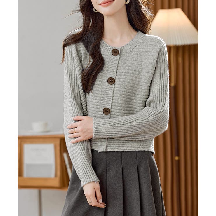 ドルマンニットトップス ショート丈ニット | SUNSHINE CLOSET | 詳細画像3 