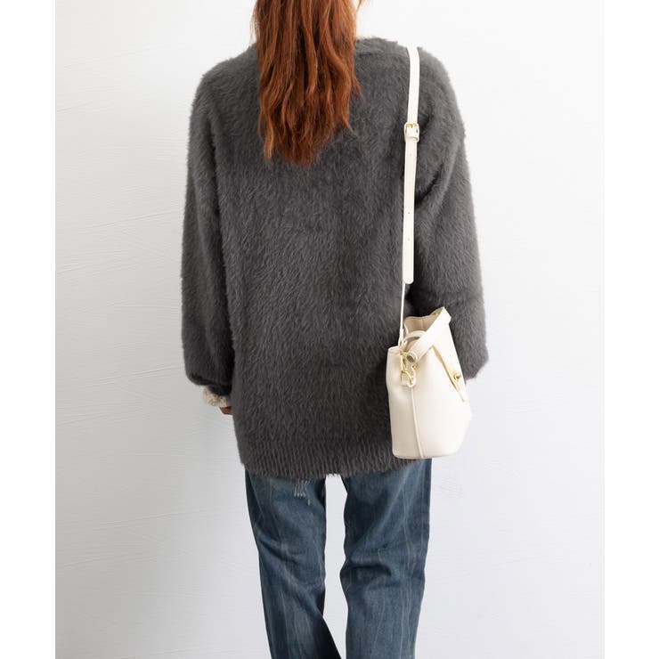 ふわふわシャギーニットカーディガン韓国風 | SUNSHINE CLOSET | 詳細画像22 