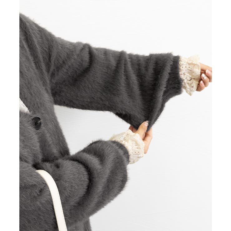 ふわふわシャギーニットカーディガン韓国風 | SUNSHINE CLOSET | 詳細画像23 