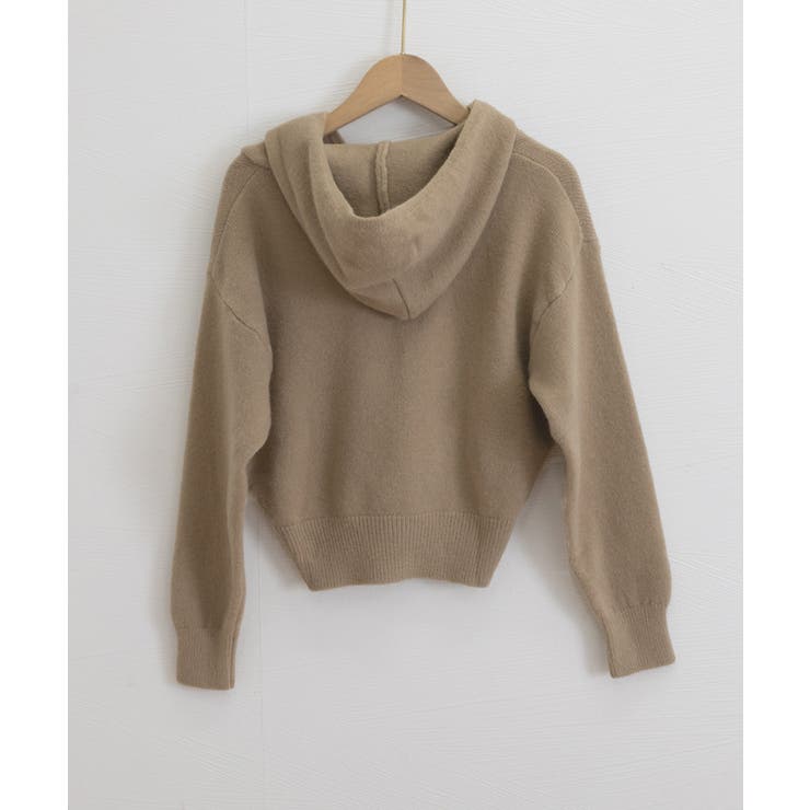 ニットパーカーフード付き ニットセーター | SUNSHINE CLOSET | 詳細画像23 