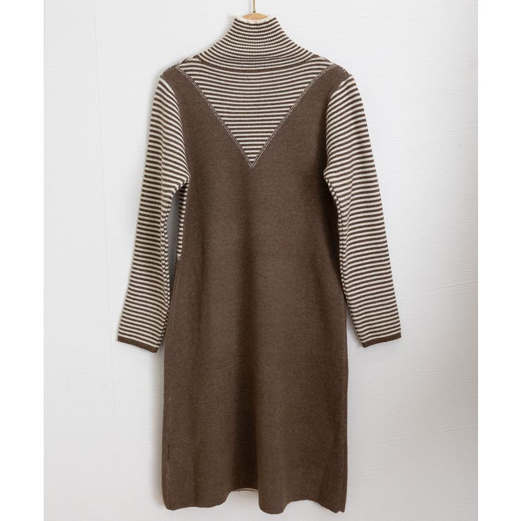 レイヤード風ニットワンピース レディース | SUNSHINE CLOSET | 詳細画像21 