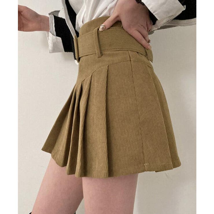 プリーツスカートコーデュロイミニスカート | SUNSHINE CLOSET | 詳細画像7 