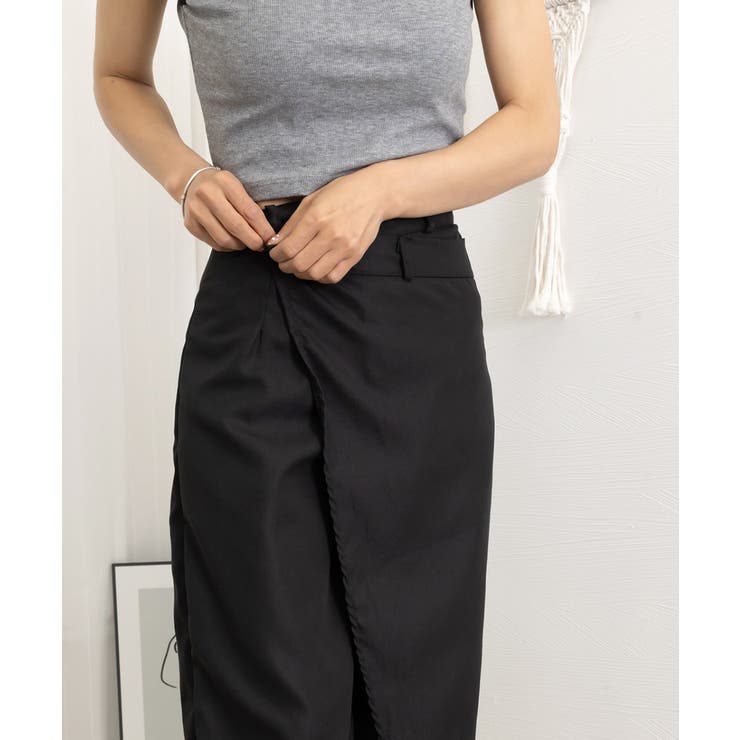 ウエストラップスラックスパンツレディース | SUNSHINE CLOSET | 詳細画像10 