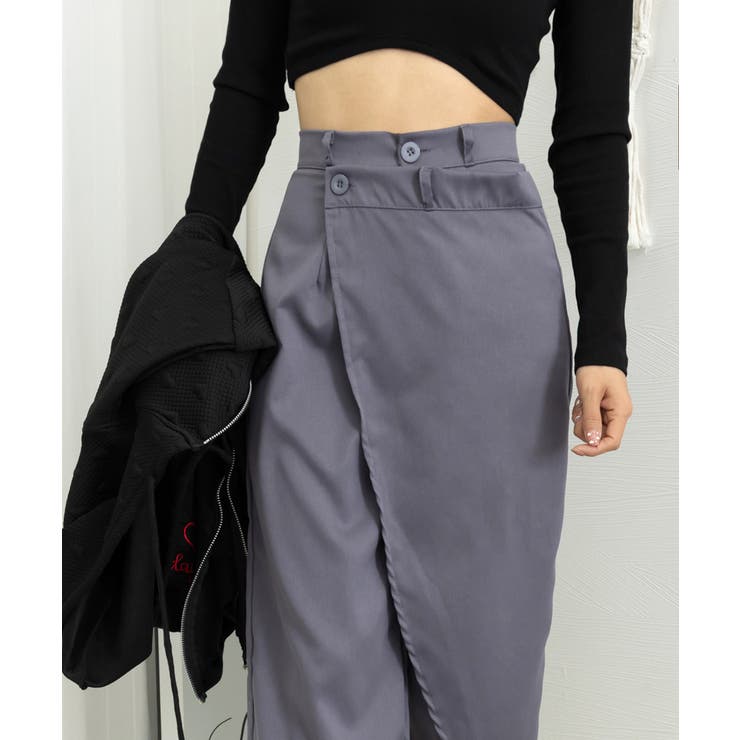 ウエストラップスラックスパンツレディース | SUNSHINE CLOSET | 詳細画像15 