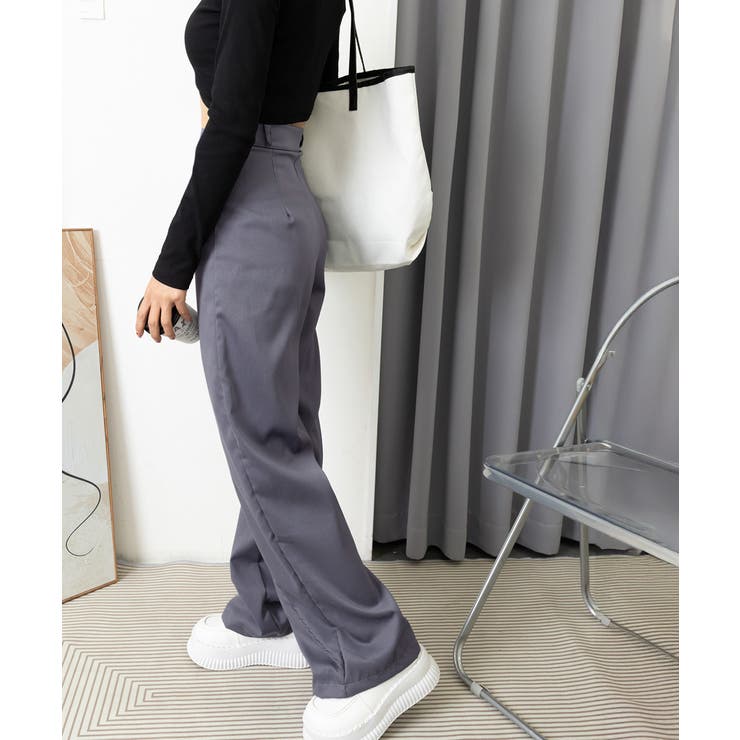 ウエストラップスラックスパンツレディース | SUNSHINE CLOSET | 詳細画像20 