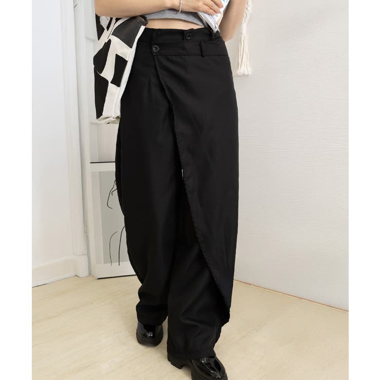 ウエストラップスラックスパンツレディース | SUNSHINE CLOSET | 詳細画像9 