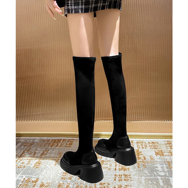 ニーハイブーツ レディース ロングブーツ | SUNSHINE CLOSET | 詳細画像12 