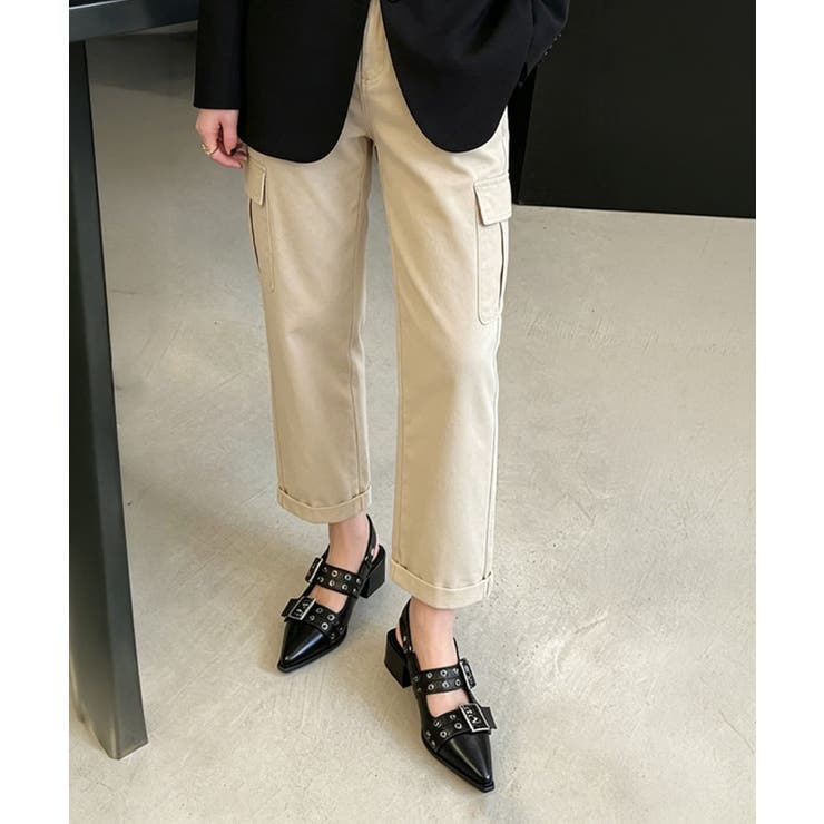 チャンキーヒールパンプスレディース 歩きやすいバックストラップパンプスモード系バ… | SUNSHINE CLOSET | 詳細画像11 