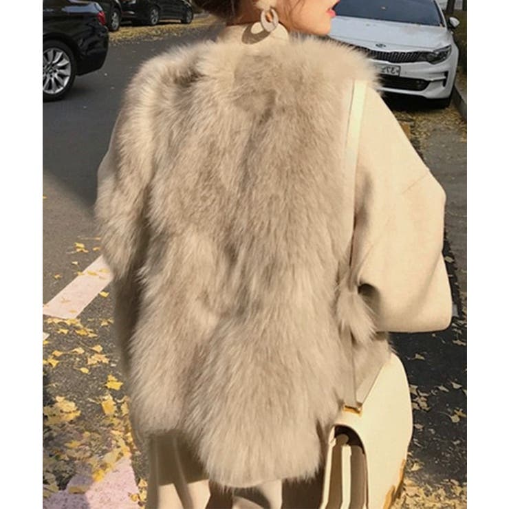 フェイクファーベスト ふわふわファージレ | SUNSHINE CLOSET | 詳細画像4 