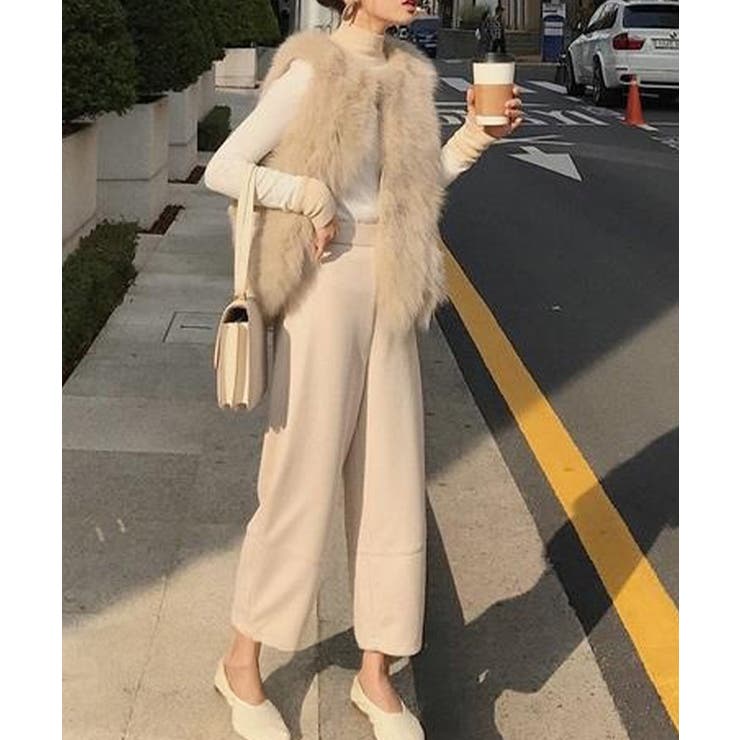 フェイクファーベスト ふわふわファージレ | SUNSHINE CLOSET | 詳細画像5 