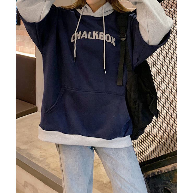 裏起毛 レイヤード風 パーカーレディース | SUNSHINE CLOSET | 詳細画像5 