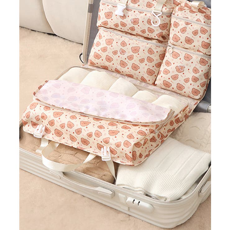 トラベルポーチ吊り下げランジェリーポーチ | SUNSHINE CLOSET | 詳細画像10 