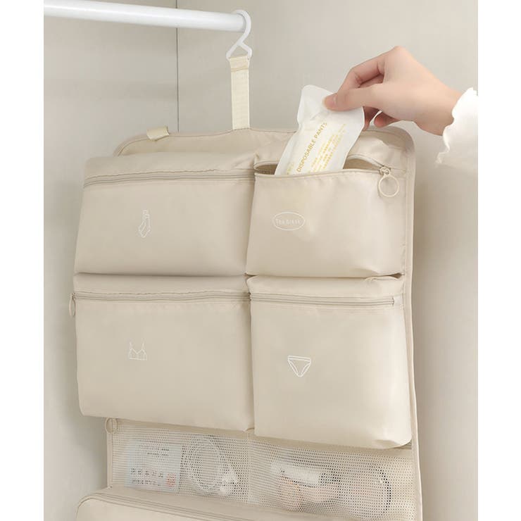 トラベルポーチ吊り下げランジェリーポーチ | SUNSHINE CLOSET | 詳細画像5 