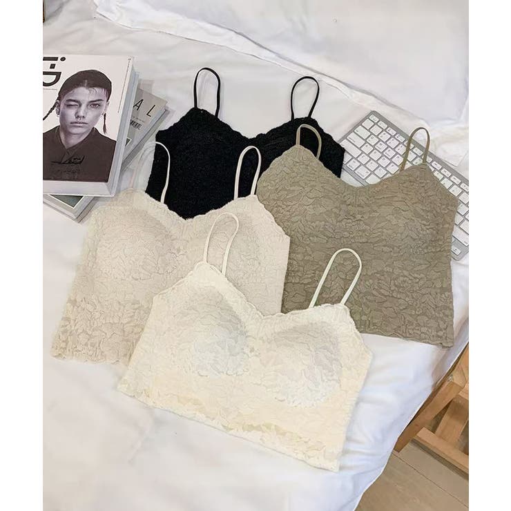 レディース ノンワイヤーブラキャミ 締め付けない | SUNSHINE CLOSET | 詳細画像10 