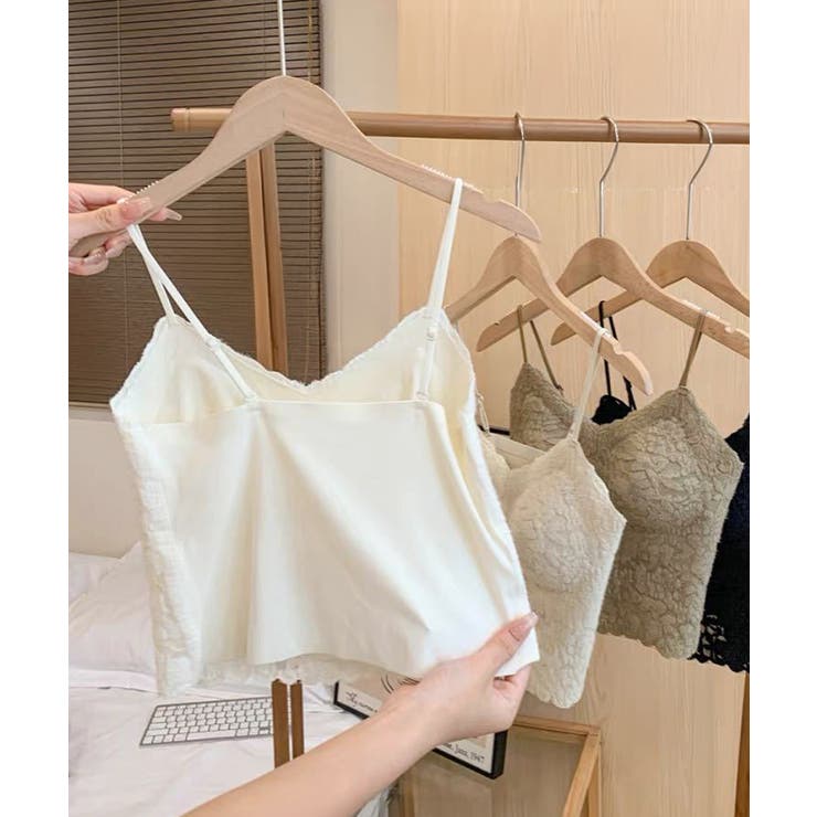 レディース ノンワイヤーブラキャミ 締め付けない | SUNSHINE CLOSET | 詳細画像15 