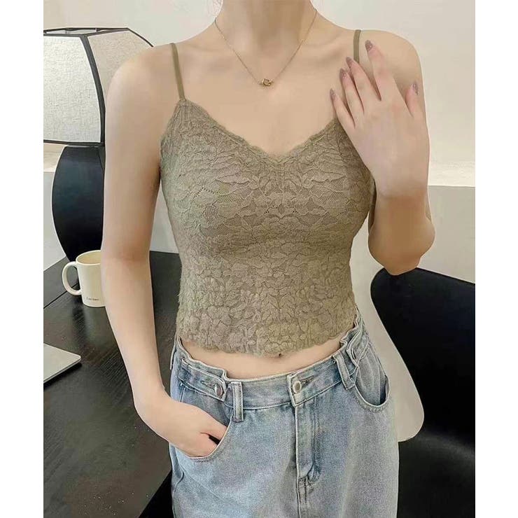 レディース ノンワイヤーブラキャミ 締め付けない | SUNSHINE CLOSET | 詳細画像6 