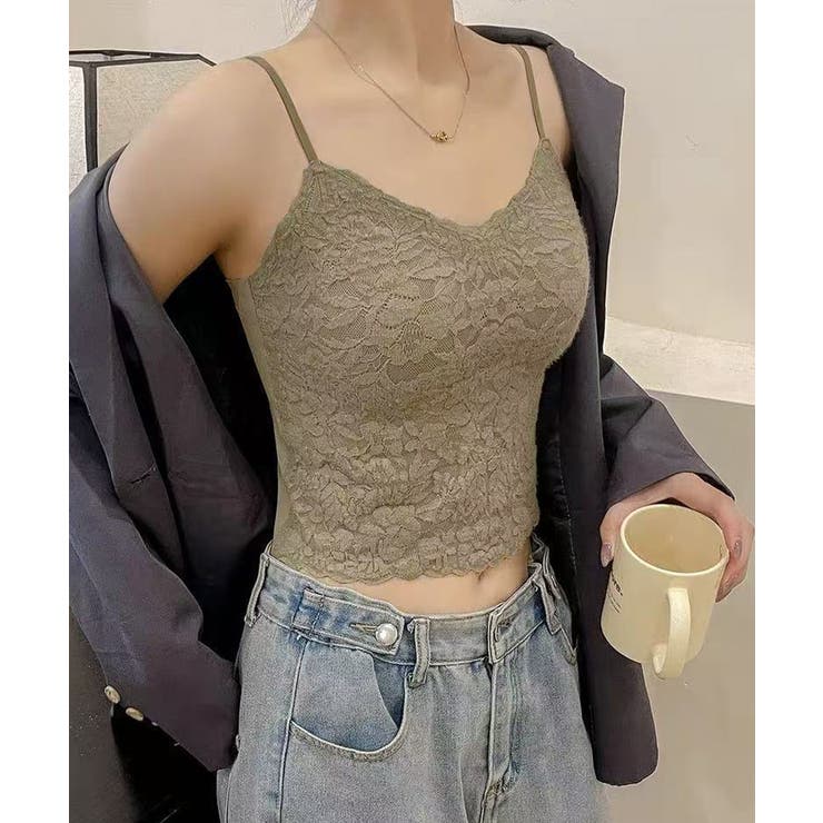 レディース ノンワイヤーブラキャミ 締め付けない | SUNSHINE CLOSET | 詳細画像8 