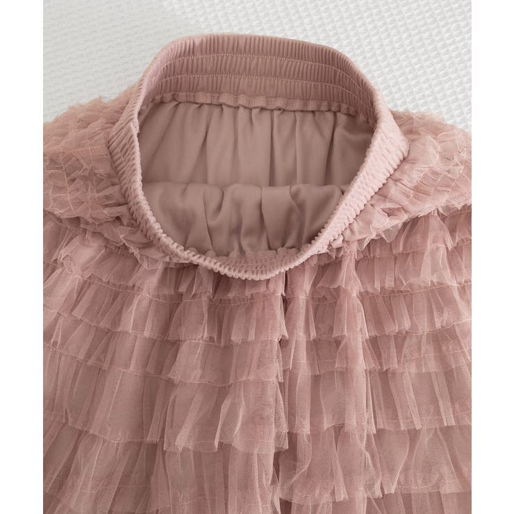 華やか多層チュールフリルスカート上品ロングスカート 立体フレアスカート大人可愛い… | SUNSHINE CLOSET | 詳細画像20 