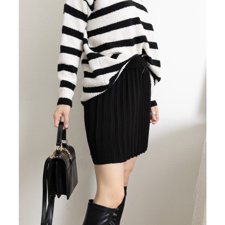 リボン付きプリーツミニスカートレディース | SUNSHINE CLOSET | 詳細画像11 