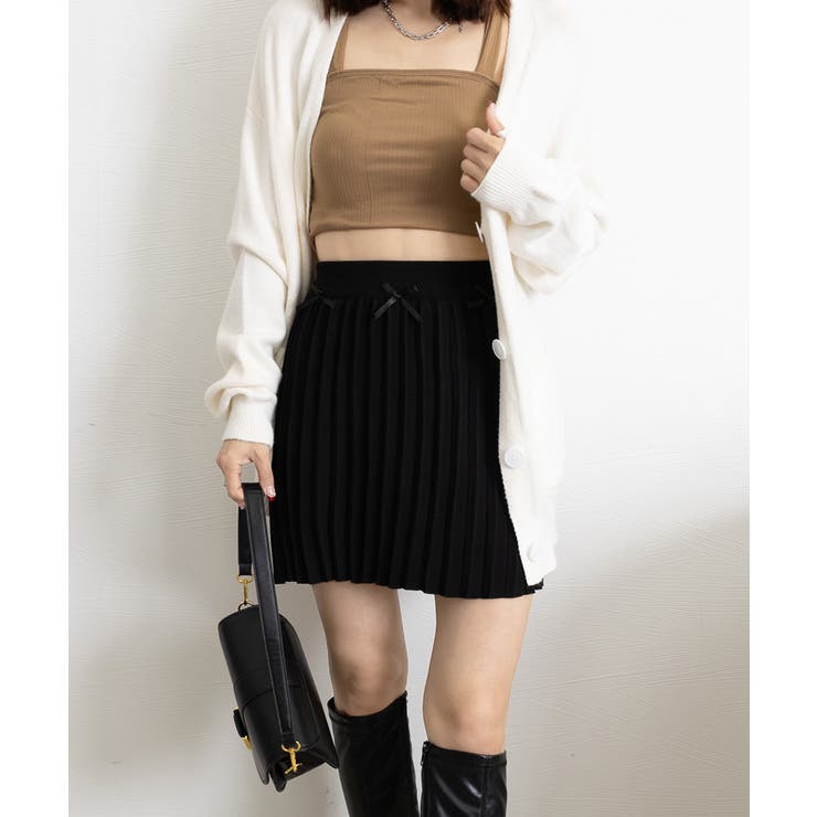 リボン付きプリーツミニスカートレディース | SUNSHINE CLOSET | 詳細画像13 