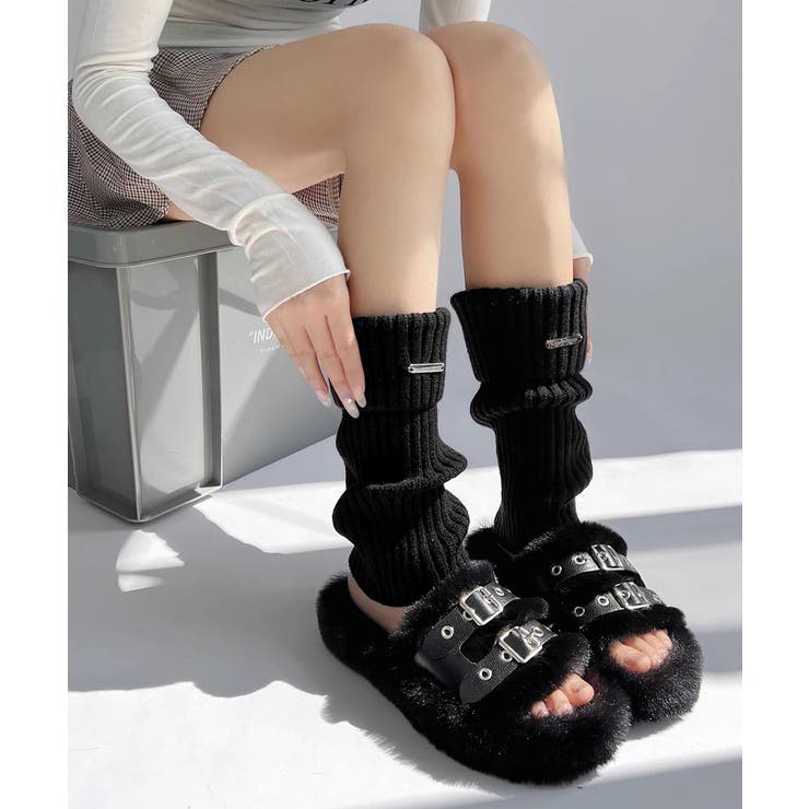 折り返しレッグウォーマー レディース靴下 | SUNSHINE CLOSET | 詳細画像5 