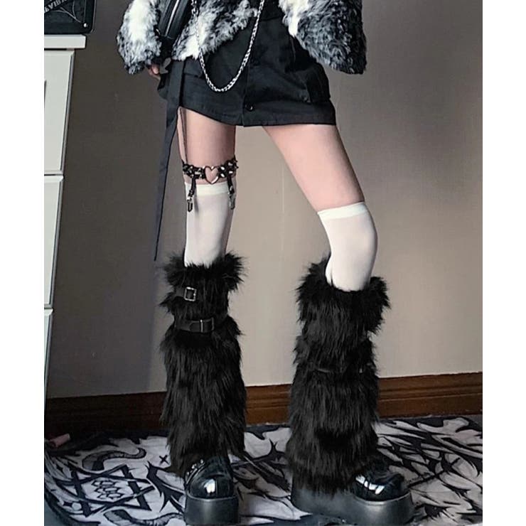 レッグウォーマー ベルト付きレッグカバー | SUNSHINE CLOSET | 詳細画像15