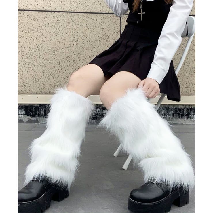 レッグウォーマー ベルト付きレッグカバー | SUNSHINE CLOSET | 詳細画像6